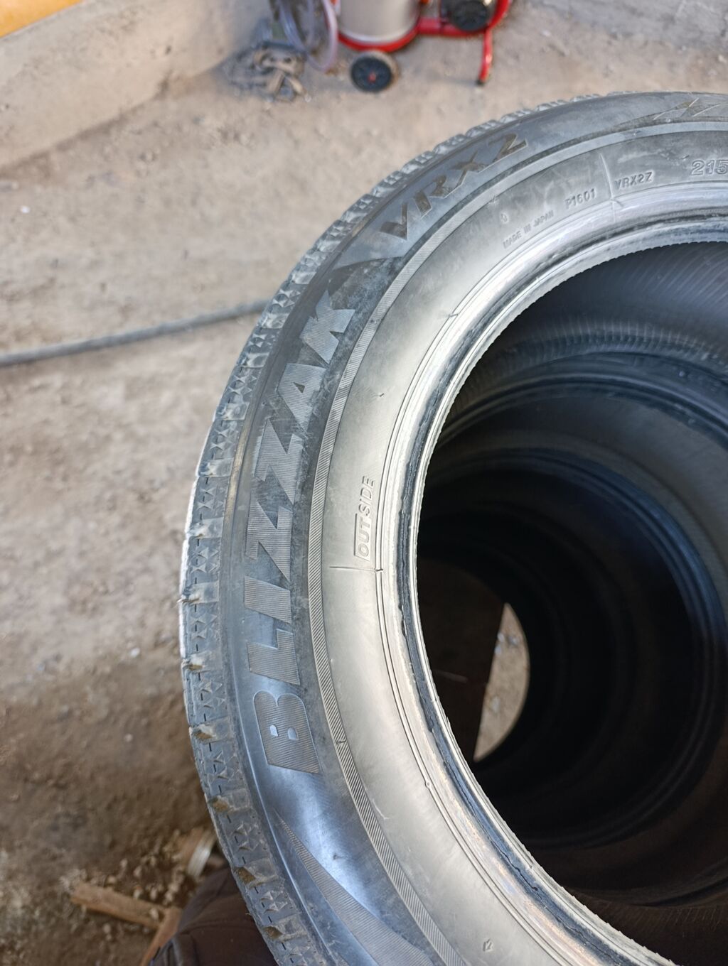 Шины 215 / 60 / R 17, Зима, Б/у, Комплект, Легковые, Bridgestone: фото 4
