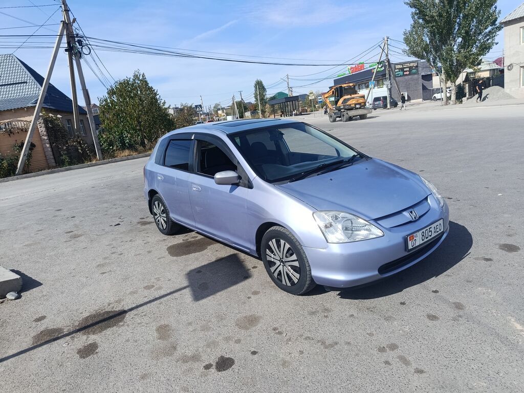 Honda Civic: 2002 г., 1.7 л, Механика, Бензин, Хэтчбэк: фото 4