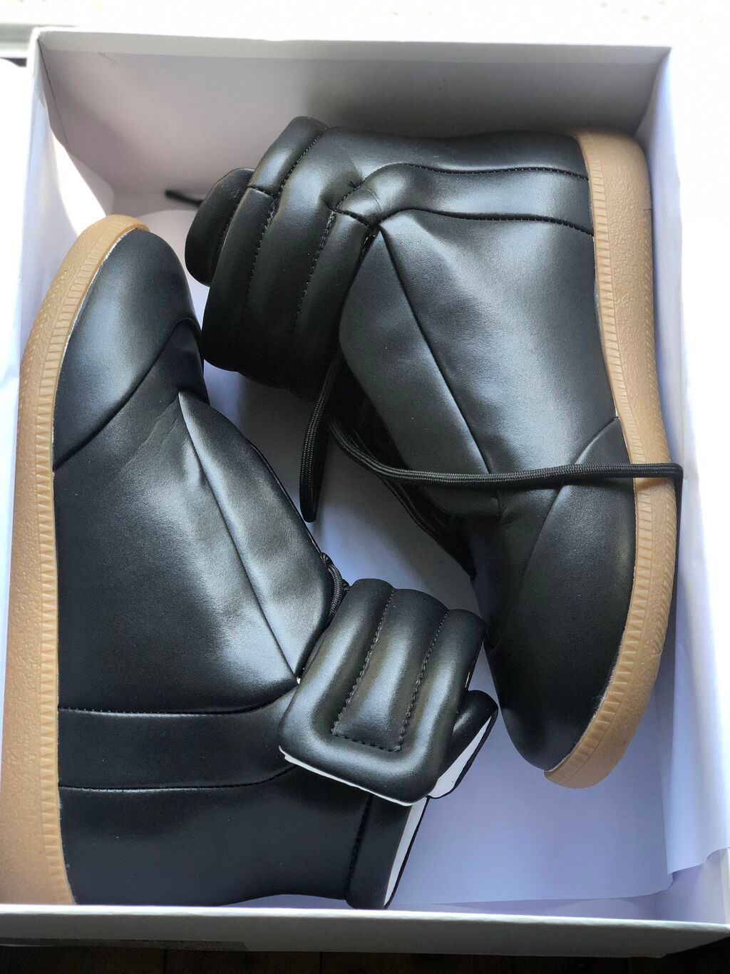 Мужские кроссовки, 38, Maison Martin Margiela, Новый, цвет - Черный, Самовывоз, Платная доставка: фото 2