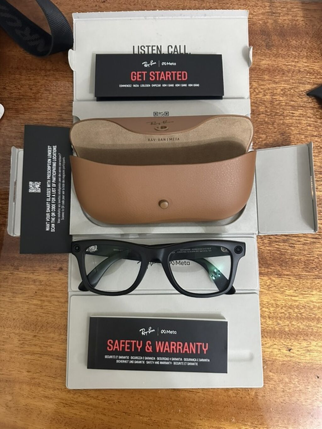 Продаю Ray-Ban Meta Самая дорогая версия, линзы хамелеон (темнеют на: фото 2