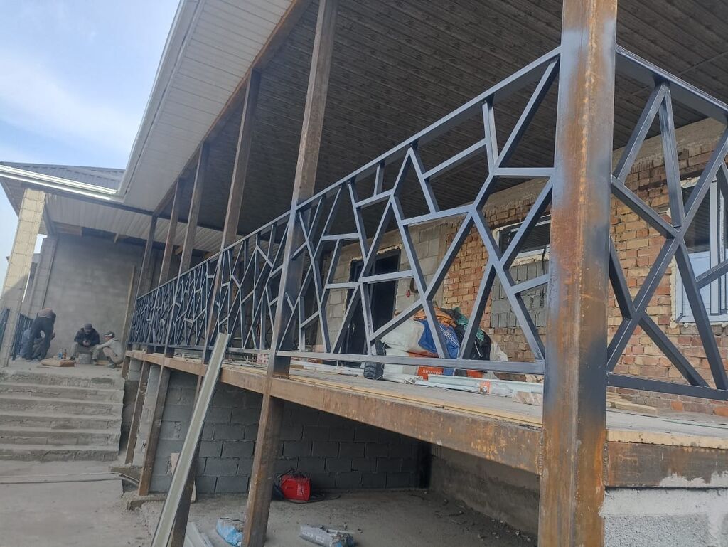 Варота навес решётка перила кровля мягкий: Договорная ᐈ Сварка | Бишкек ...