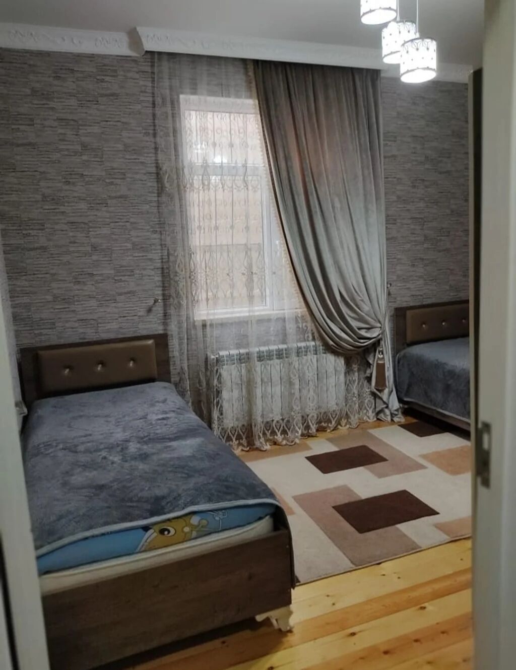 3 otaqlı, 90 kv. m, Kredit yoxdur, Yeni təmirli