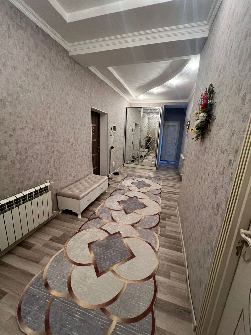 3 otaqlı, Yeni tikili, m. Həzi Aslanov, 104 kv. m