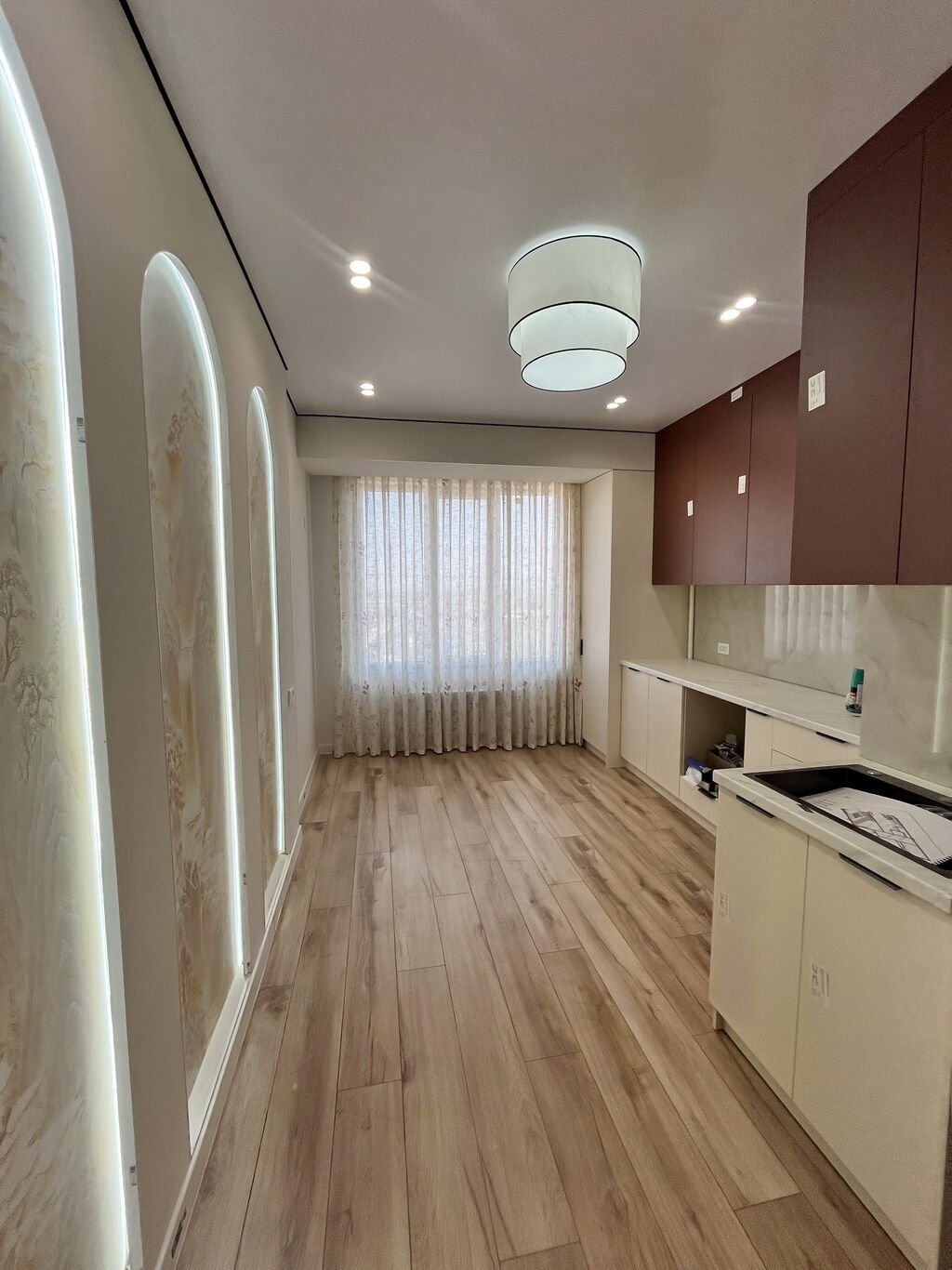 2 комнаты, 64 м², Кок-Жар мкр Элитка, 13 этаж, Дизайнерский ремонт: фото 8