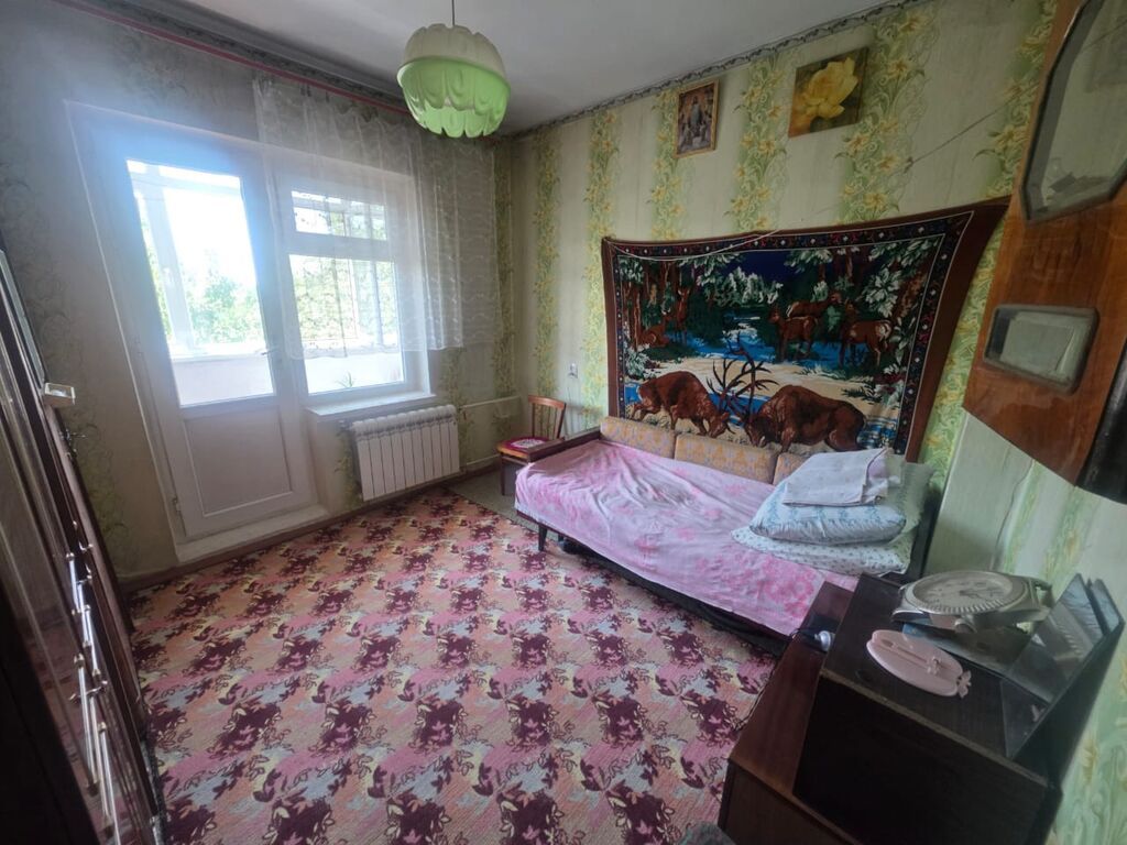 2 комнаты, 54 м², Кудайберген авторынок 105 серия, 3 этаж: фото 2