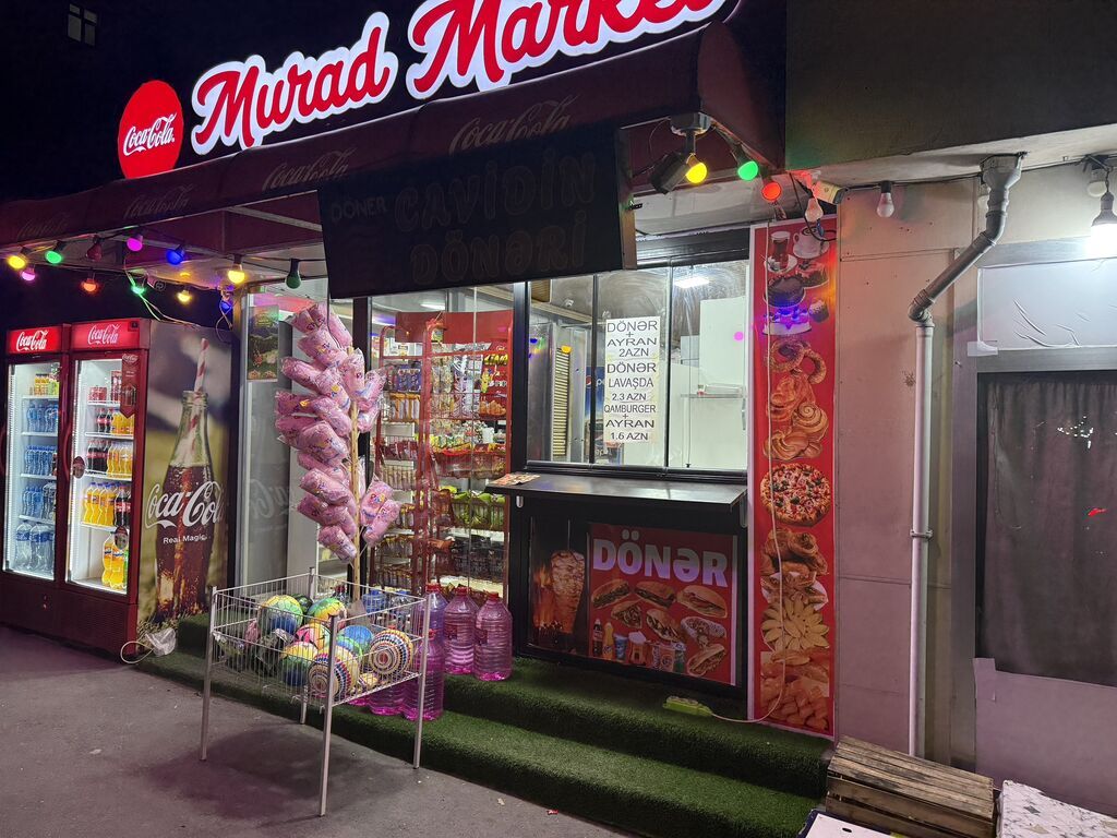 Yer şamaxinkadadir Asif meherremov kycesindedir dönerxana 70 mk her