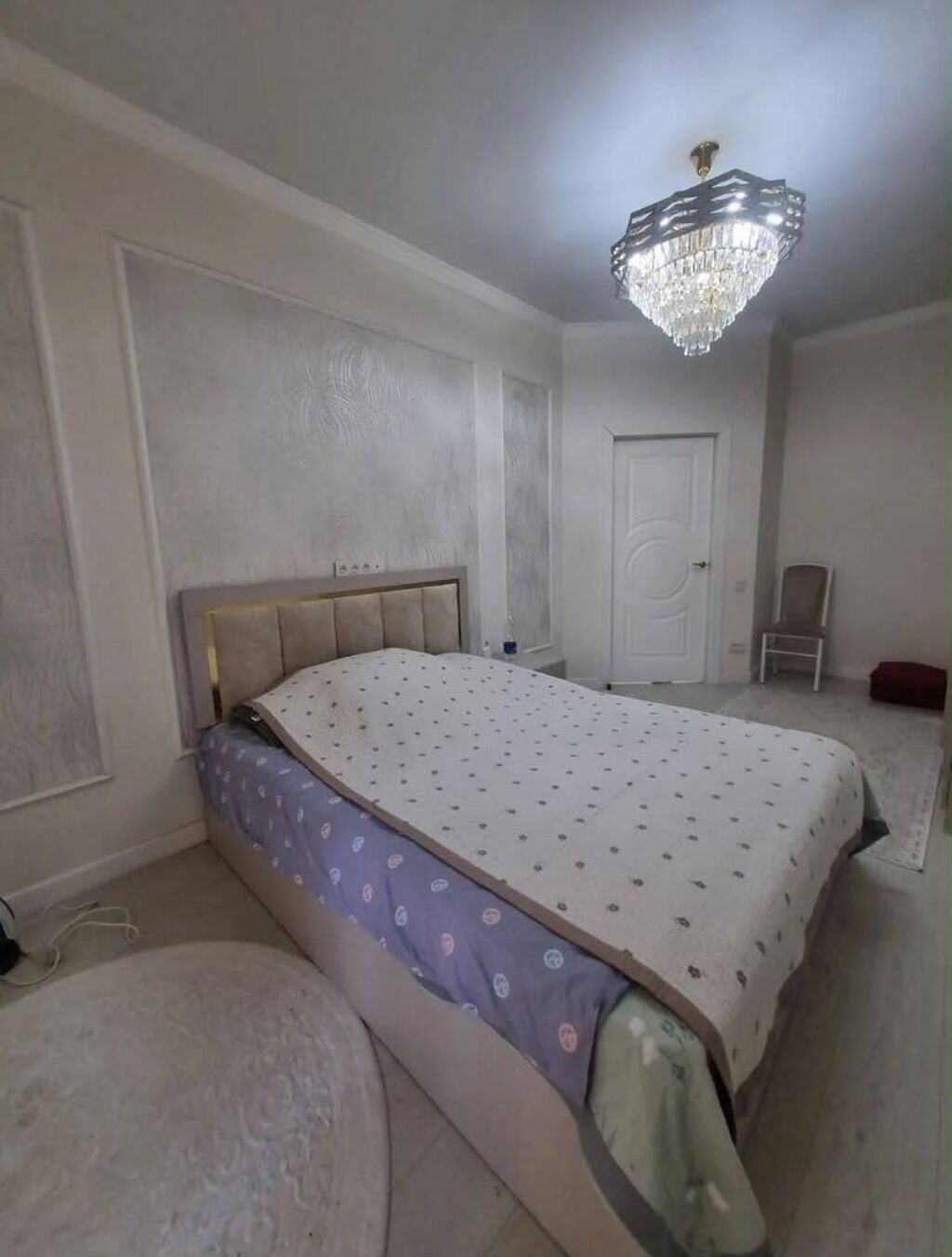 2 комнаты, 62 м², Асанбай мкр 3 этаж, Свежий ремонт: фото 3