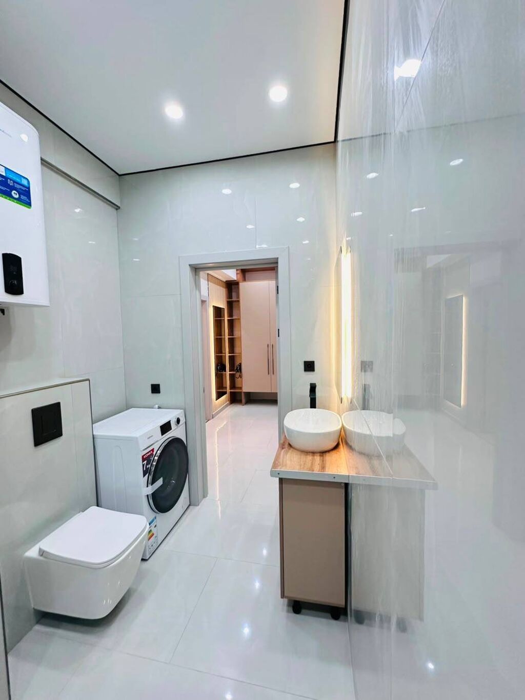 2 комнаты, 58 м², Асанбай мкр Элитка, 8 этаж, Евроремонт: фото 4