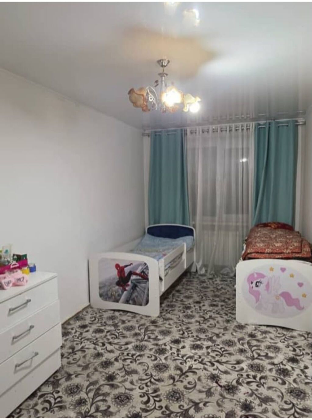 2 комнаты, 46 м², Аламедин-1 мкр 104 серия, 2 этаж, Свежий ремонт: фото 2