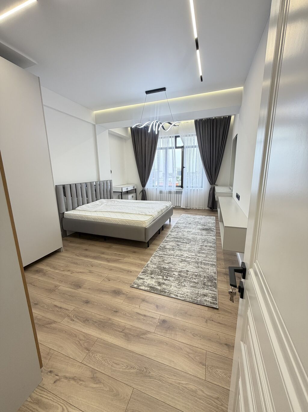 2 комнаты, 88 м², 12 мкр Элитка, 12 этаж, Дизайнерский ремонт: фото 2