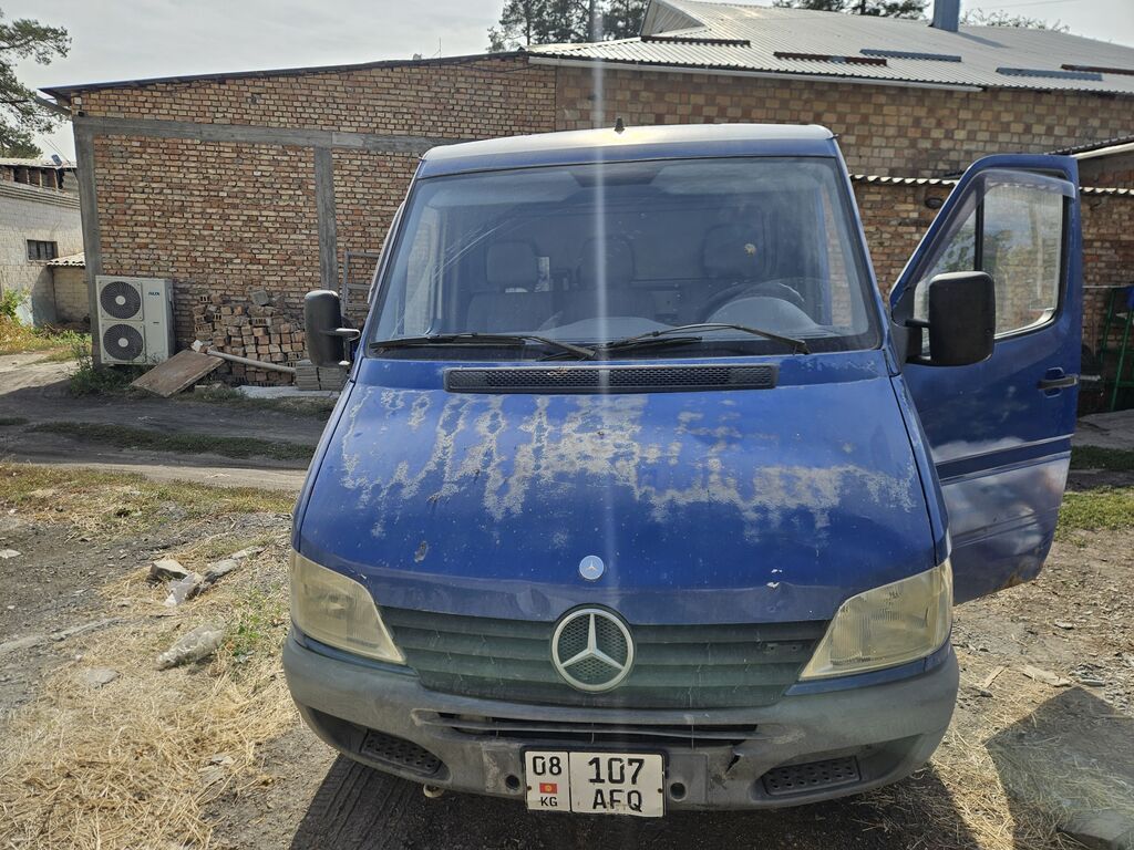 Mercedes-Benz Спринтер: 2002 г., 2.2 л, Механика, Дизель, Фургон: фото 1