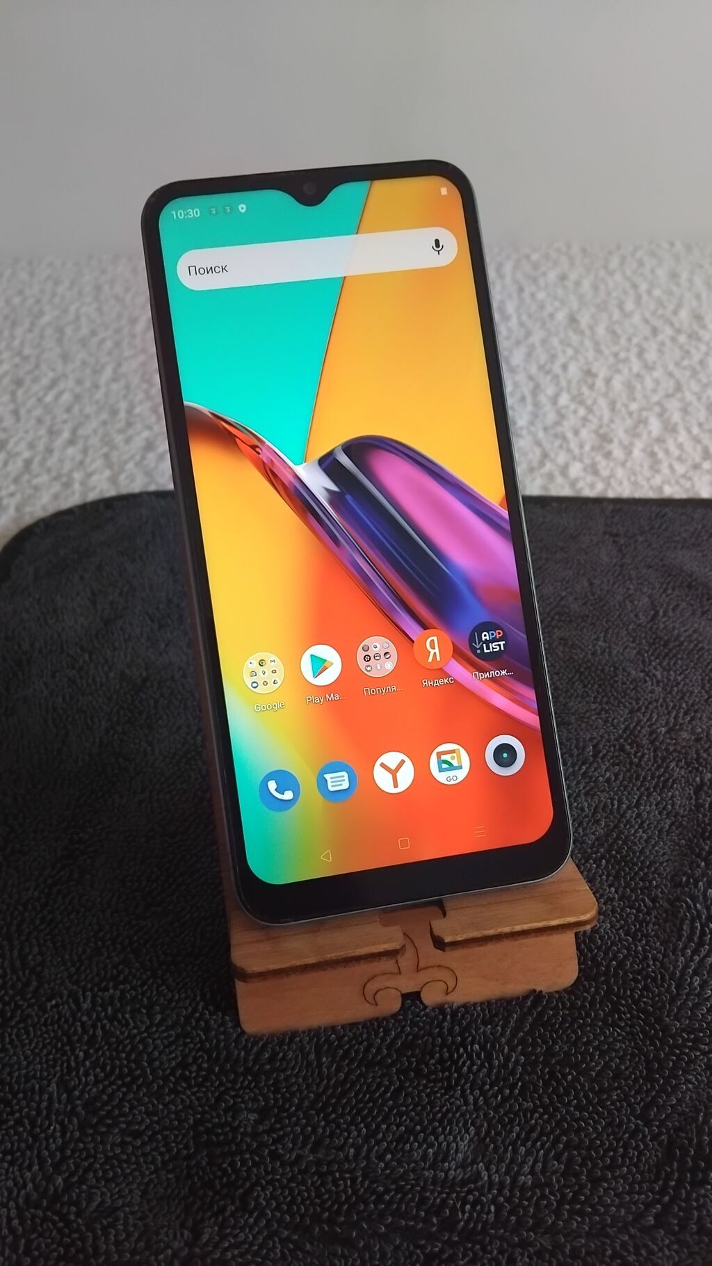 Realme C30, Б/у, 64 ГБ, цвет - Серый, 2 SIM: фото 2