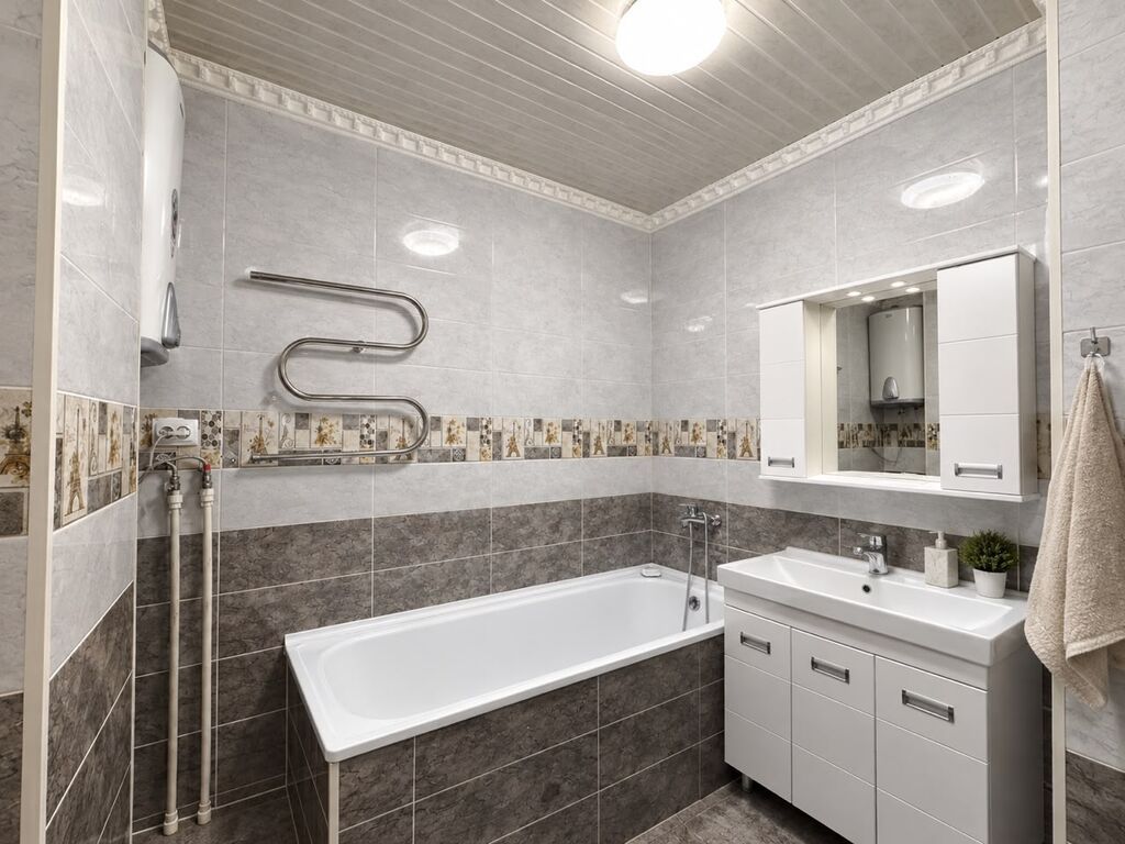 2 комнаты, 58 м², Ала-Арча ТРЦ Элитка, 9 этаж, Евроремонт: фото 7