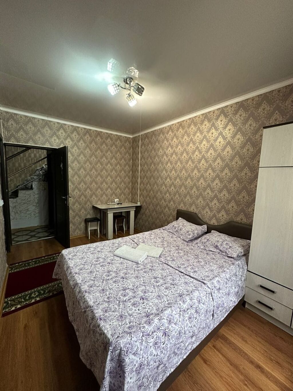 1 комната, Люкс, элитка, Гоин, Душевая кабина, Постельное белье, Кондиционер: фото 4