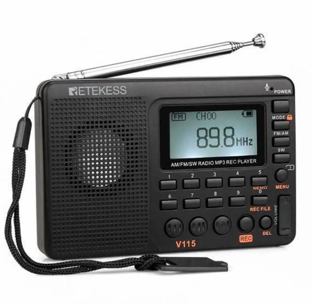 Радиоприемник Retekess V115 Радиоприемник Retekess V115 – это: фото 1