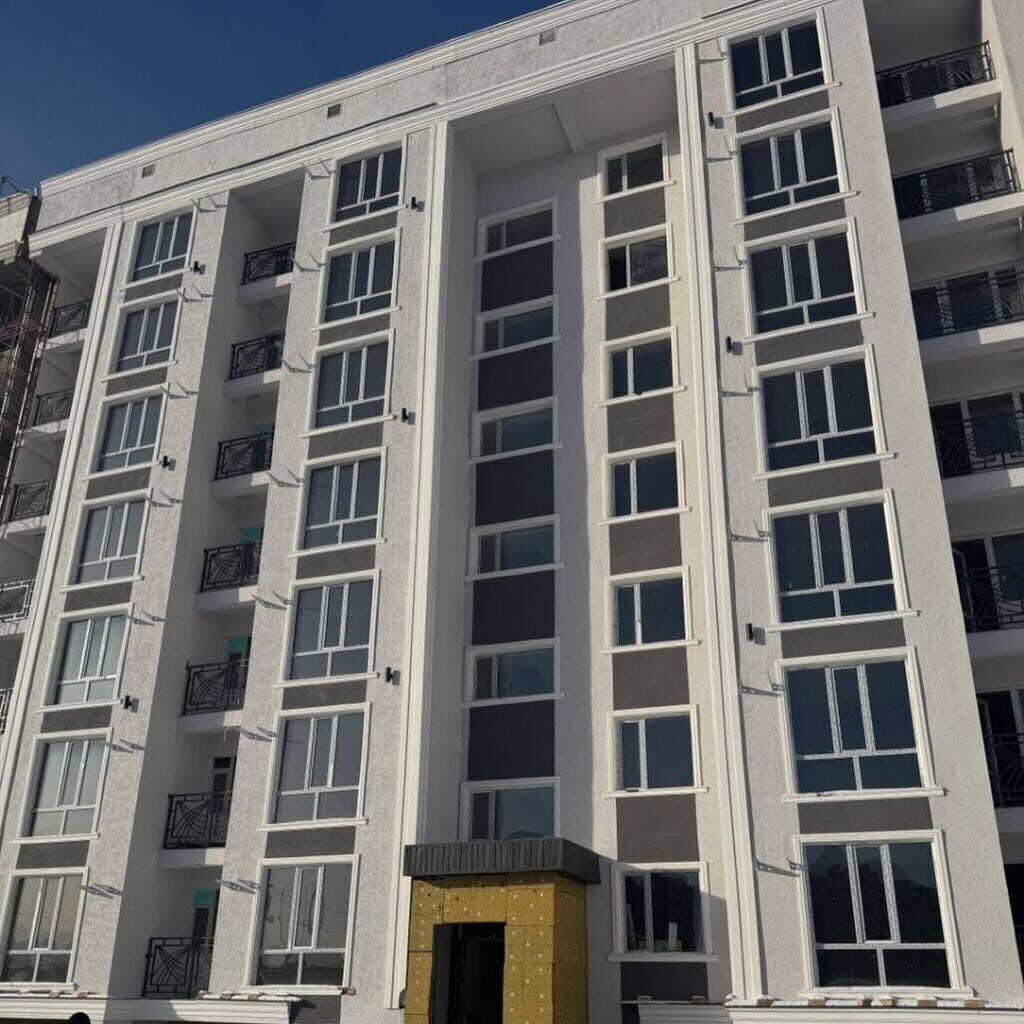 2 комнаты, 73 м², Кызыл Аскер Элитка, 3 этаж, ПСО (под самоотделку): фото 4