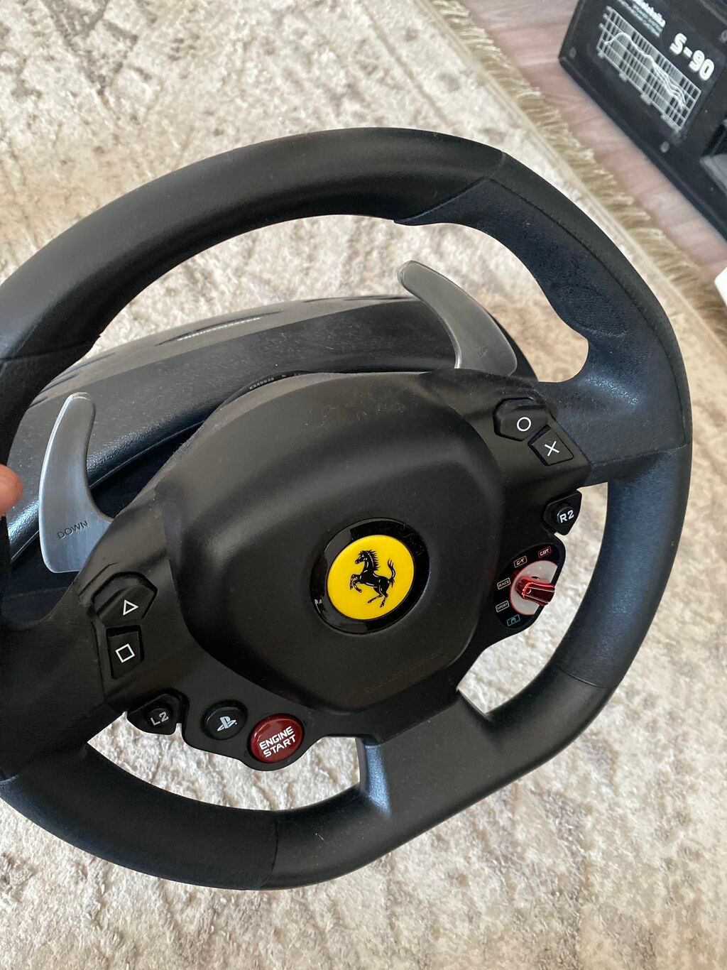 Игровой руль thrustmaster в идеальном состоянии СРОЧНО ТОРГА НЕТ — фото 2