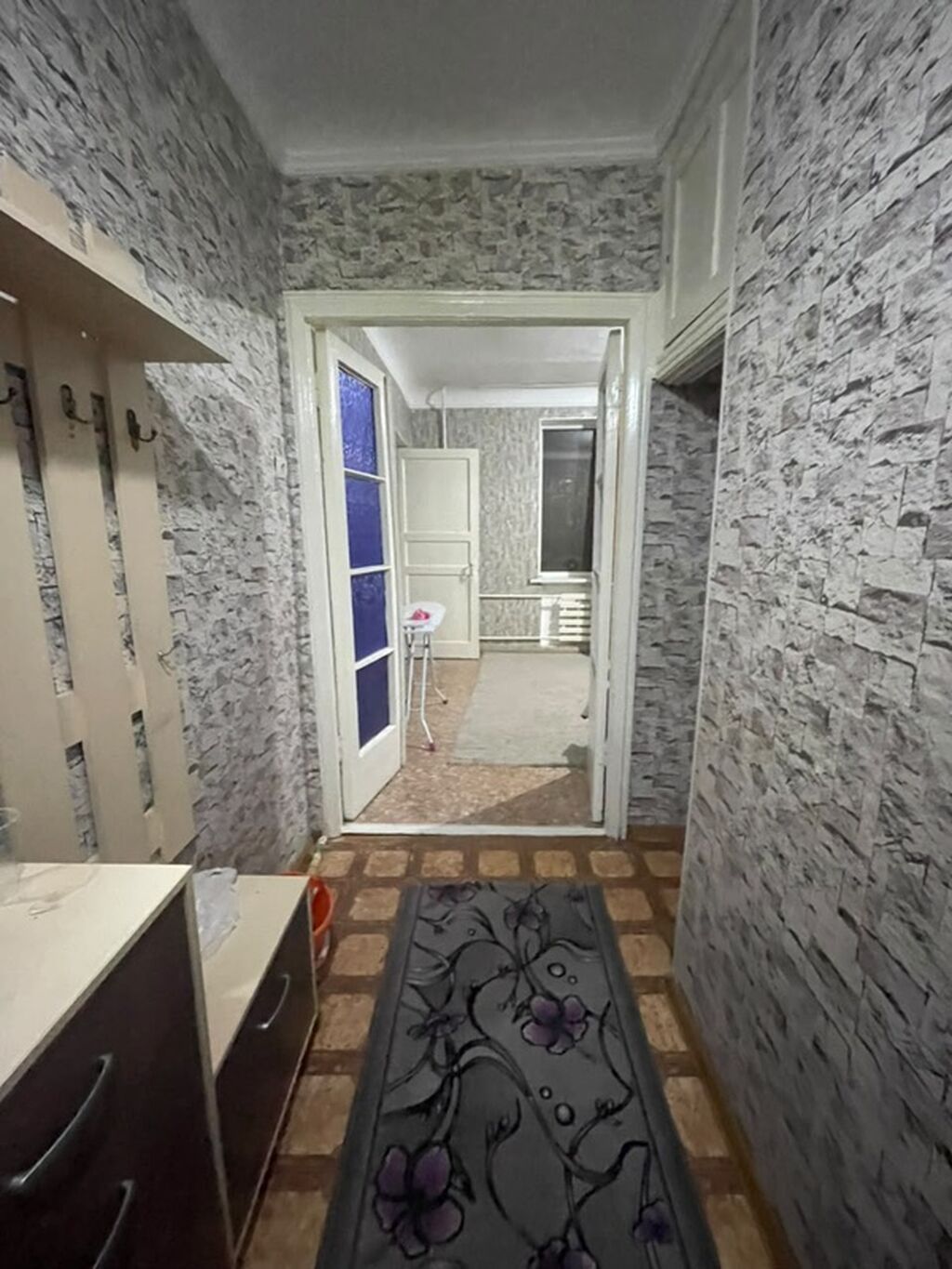 2 комнаты, 43 м², Бишкек Парк ТРЦ Индивидуалка, 2 этаж, Старый ремонт: фото 7