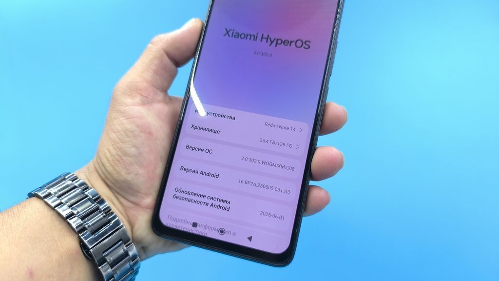 Redmi, Redmi Note 14, Б/у, 128 ГБ, цвет - Черный, 2 SIM: фото 5