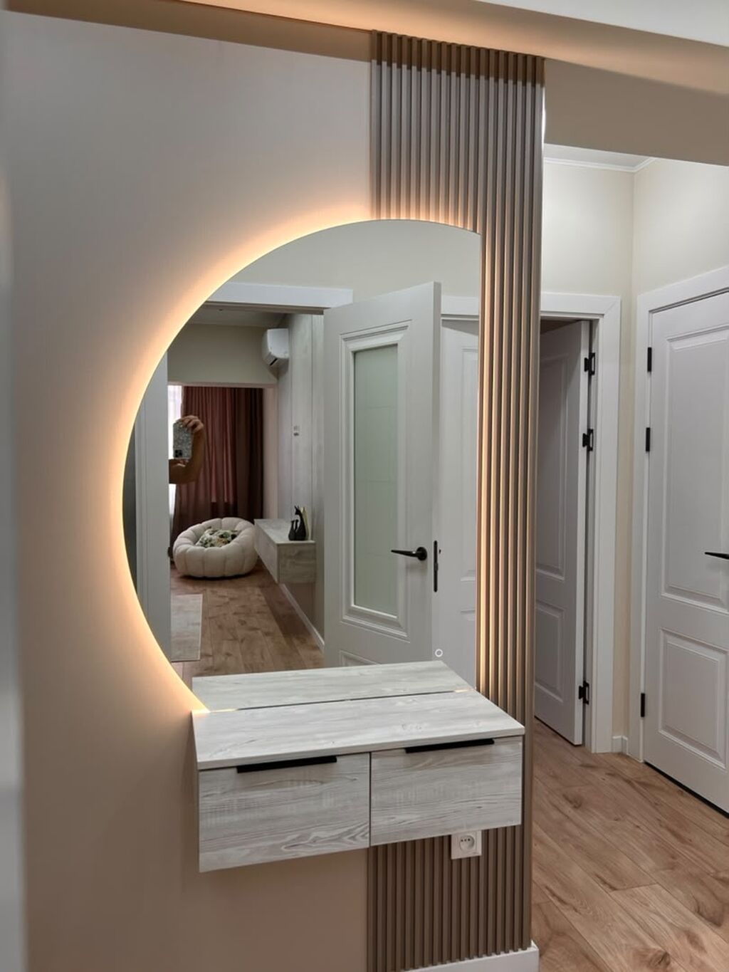 2 комнаты, 72 м², Асанбай мкр Элитка, 6 этаж, Дизайнерский ремонт: фото 5