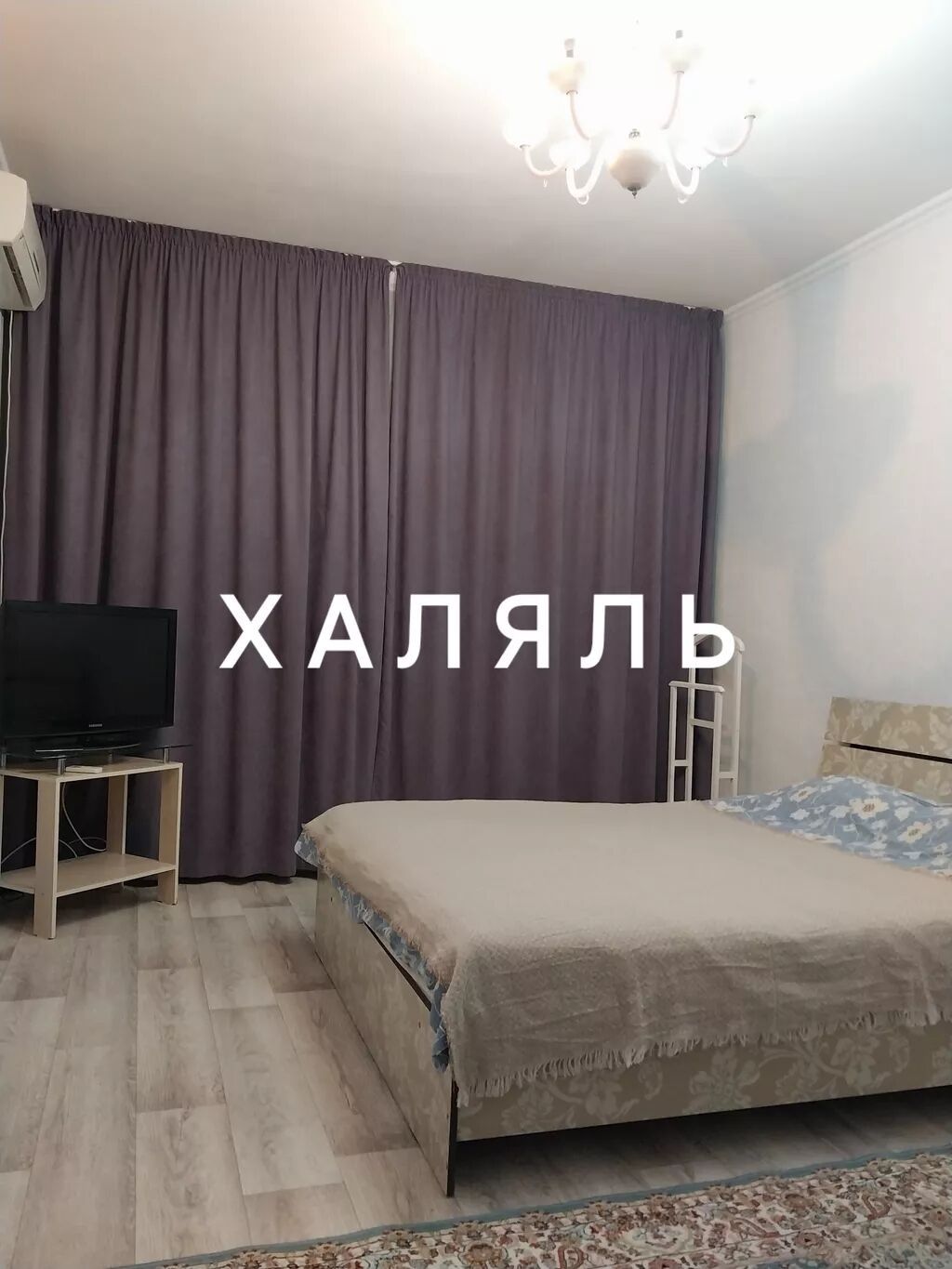 1 комната, ул. Московская / Турусбекова, Постельное белье, Кондиционер, Парковка: фото 2