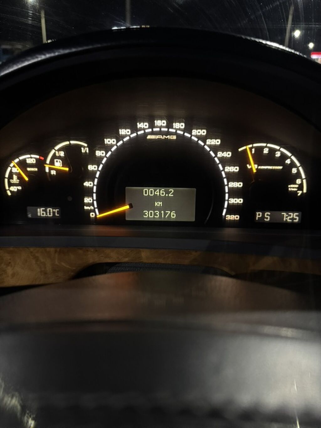 Mercedes-Benz S-class AMG: 2003 г., 5 л, Автомат, Бензин, Седан: фото 7