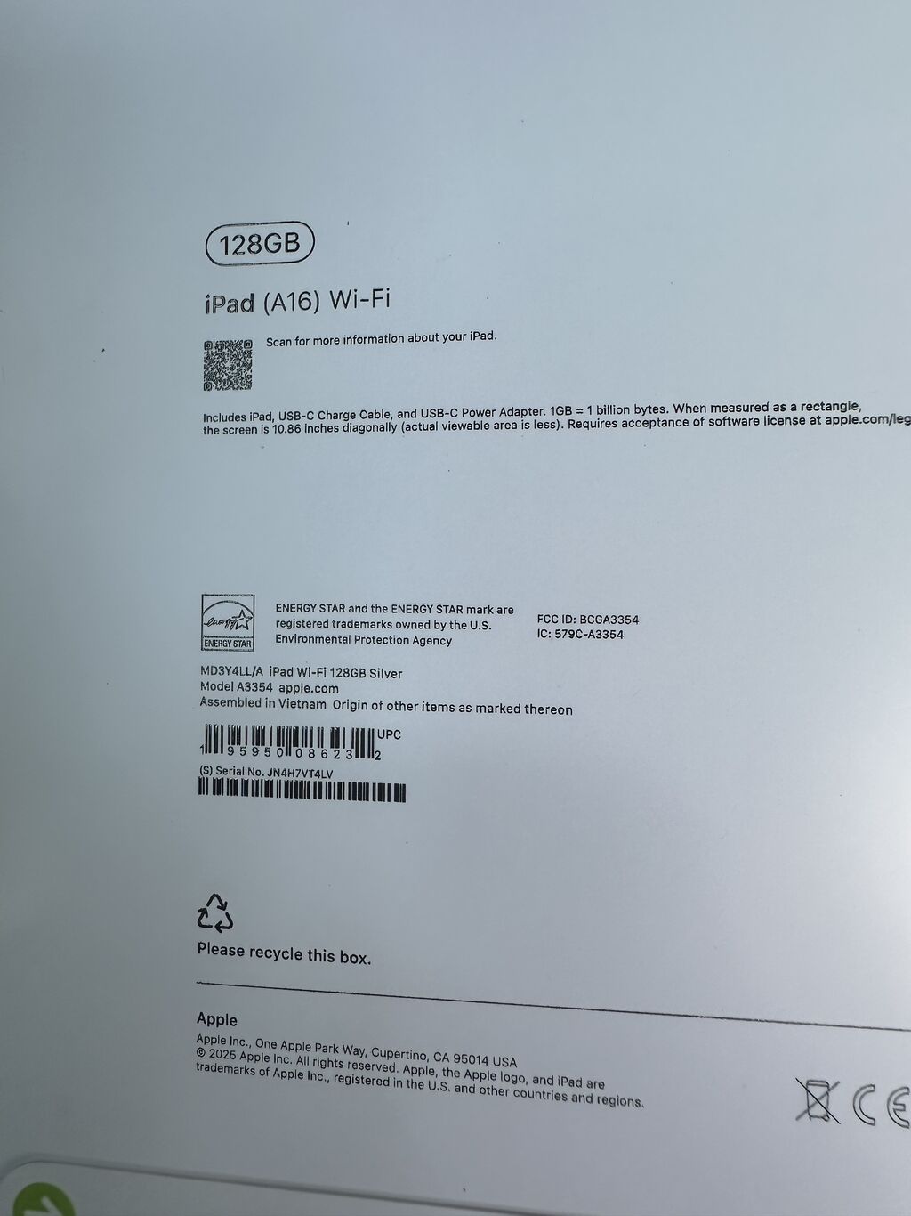 Планшет, Apache, память 256 ГБ, 10" - 11", Wi-Fi, Новый, Классический цвет - Серебристый — фото 2