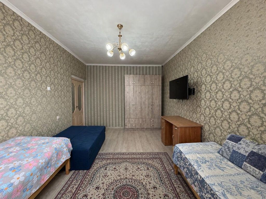 1 комната, 40 м², Кок-Жар мкр 105 серия, 6 этаж, Евроремонт: фото 2