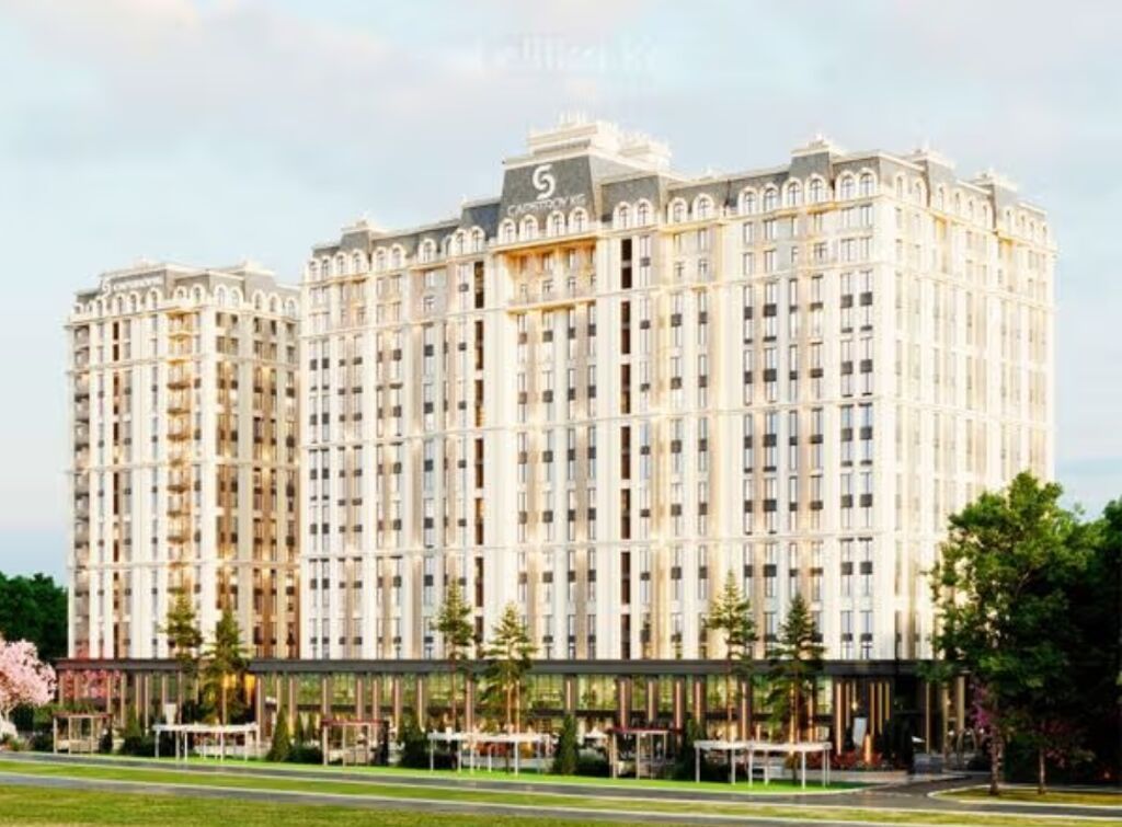 1 комната, 47 м², Аламедин-1 мкр Элитка, 8 этаж, ПСО (под самоотделку)