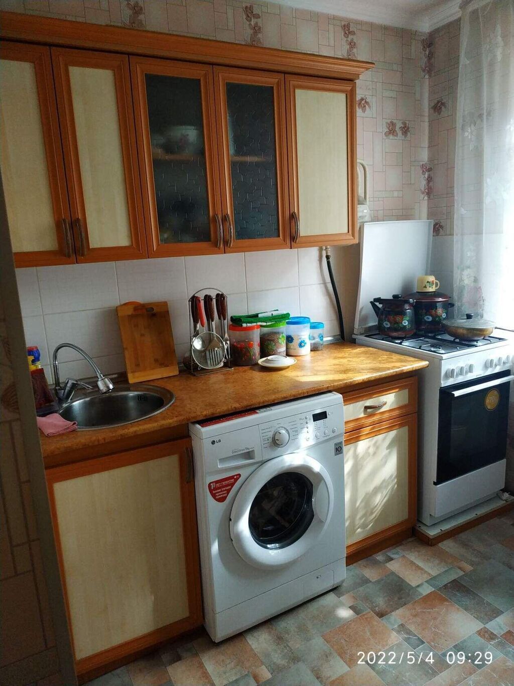 3 комнаты, 66 м², ул. Масалиева-Абдыкадырова, 104 серия, 4 этаж, Косметический ремонт: фото 5