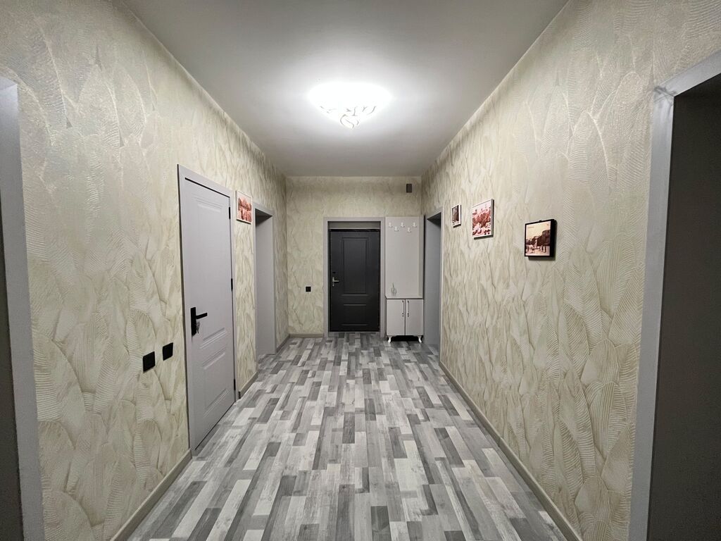 4 otaqlı, 100 kv. m, Yeni təmirli
