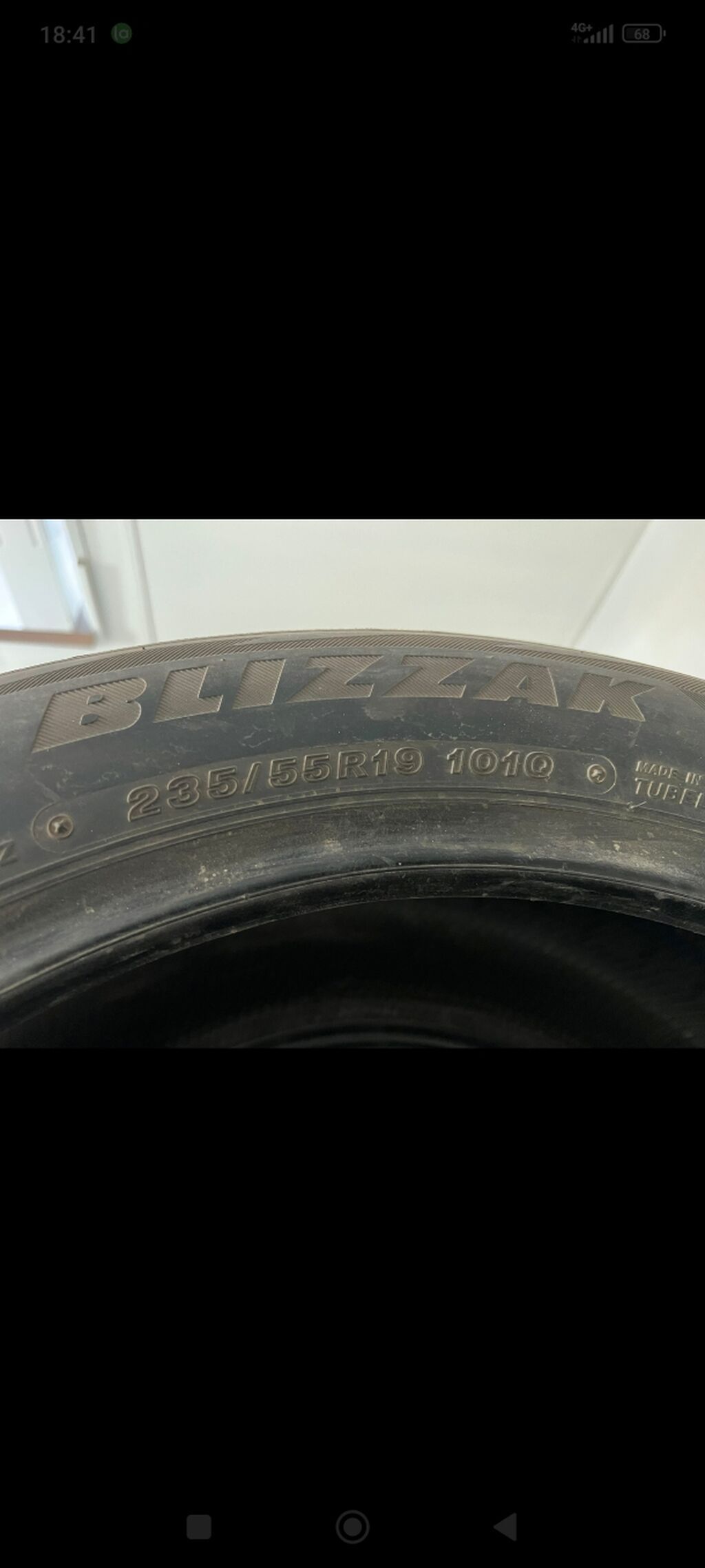 Шины 235 / 55 / R 19, Зима, Новый, Комплект, Внедорожные (АТ/МТ), Япония, Bridgestone: фото 4