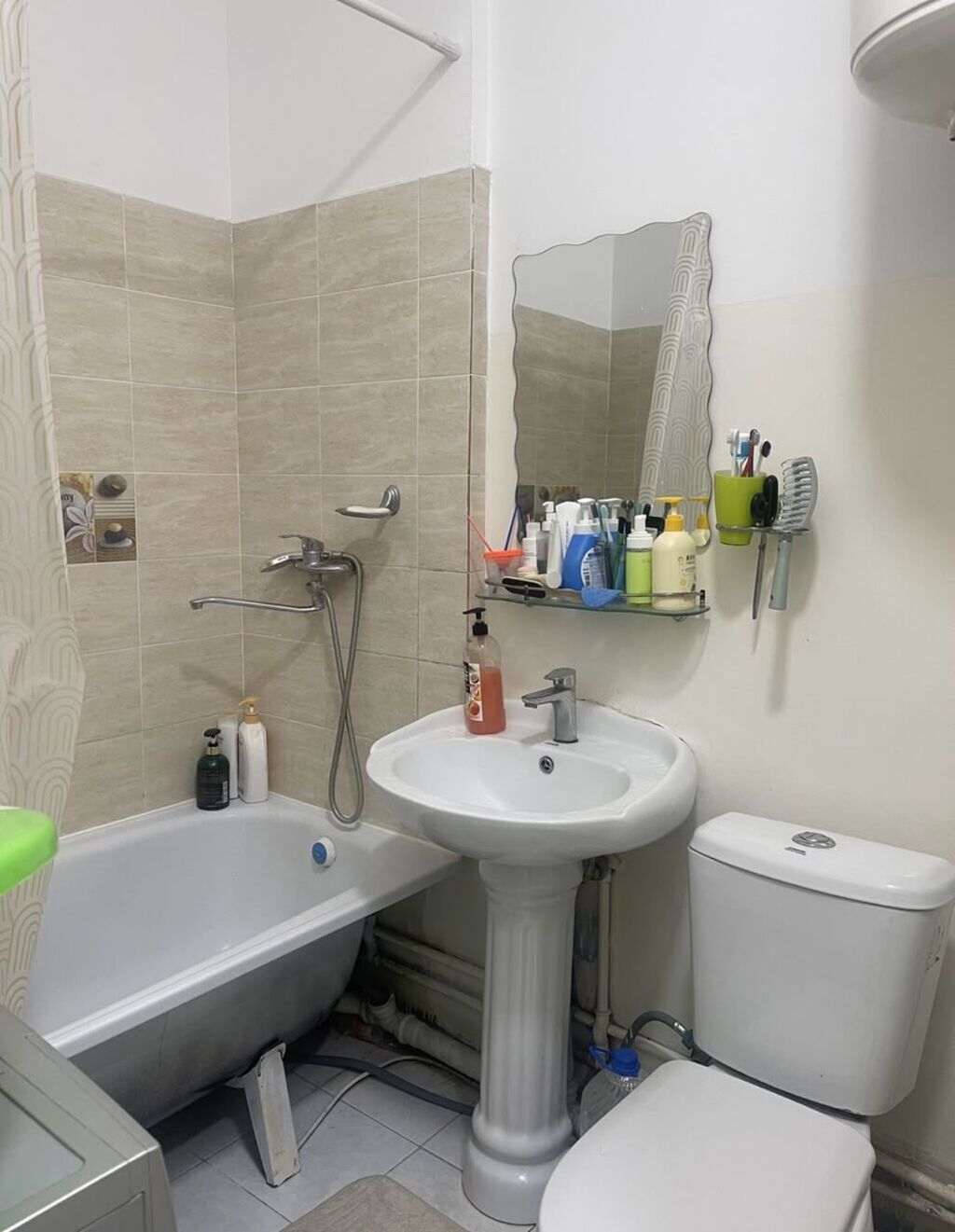 1 комната, 41 м², Кок-Жар мкр 106 серия улучшенная, 6 этаж, Свежий ремонт: фото 7
