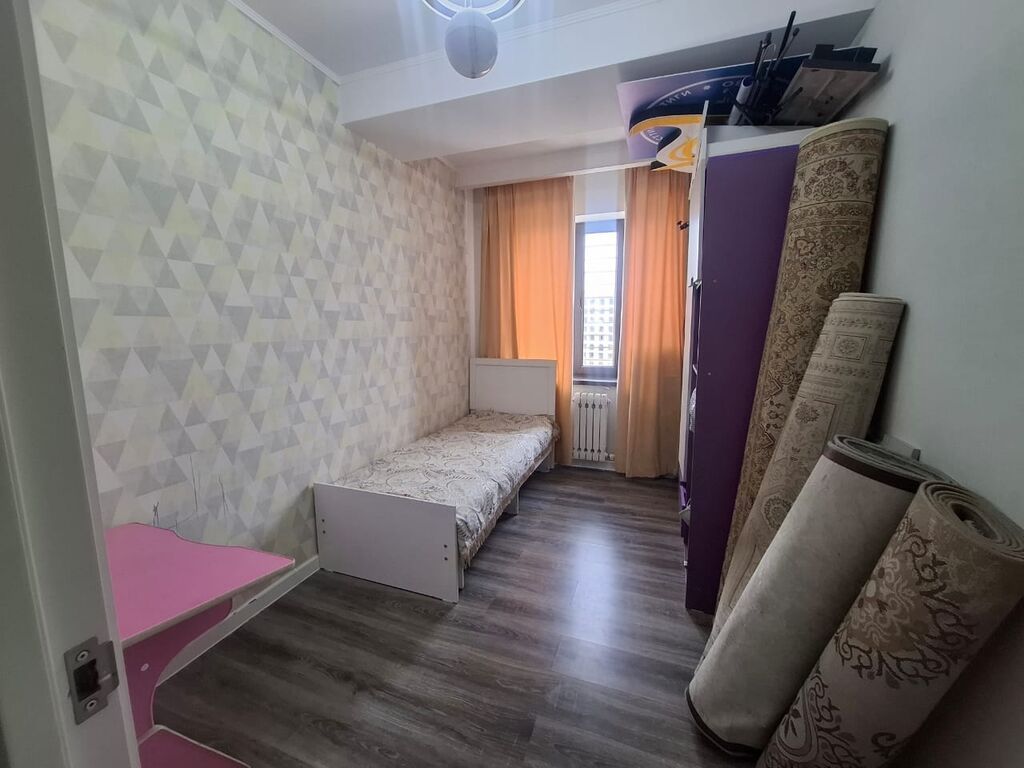 3 комнаты, 66 м², Кок-Жар ж/м Элитка, 11 этаж, Евроремонт: фото 1