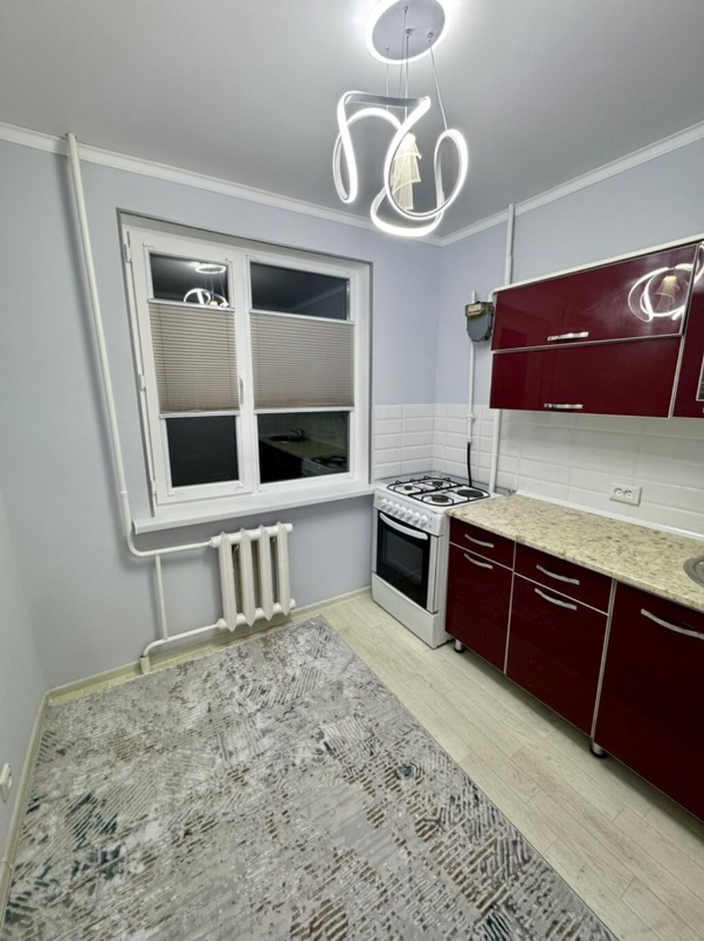 2 комнаты, 43 м², ул. Боконбаева / Гоголя 104 серия, 2 этаж, Косметический ремонт: фото 8