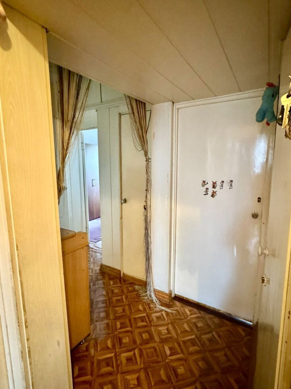 3 комнаты, 68 м², Асанбай мкр 106 серия, 2 этаж, Косметический ремонт: фото 2
