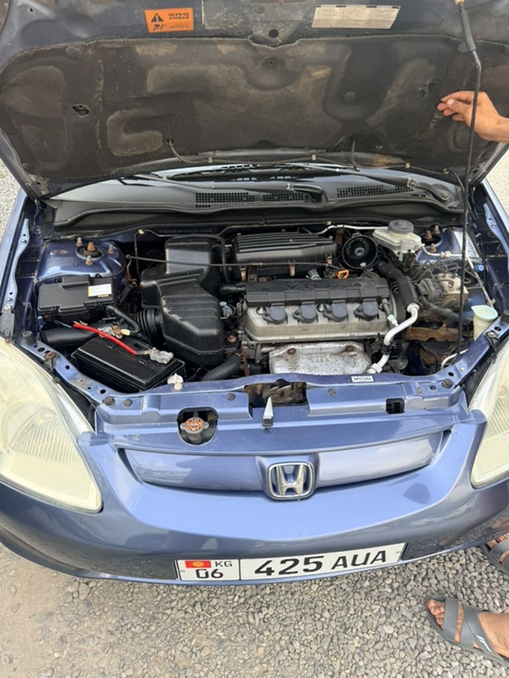 Honda Civic: 2003 г., 1.6 л, Механика, Бензин, Хэтчбэк: фото 6