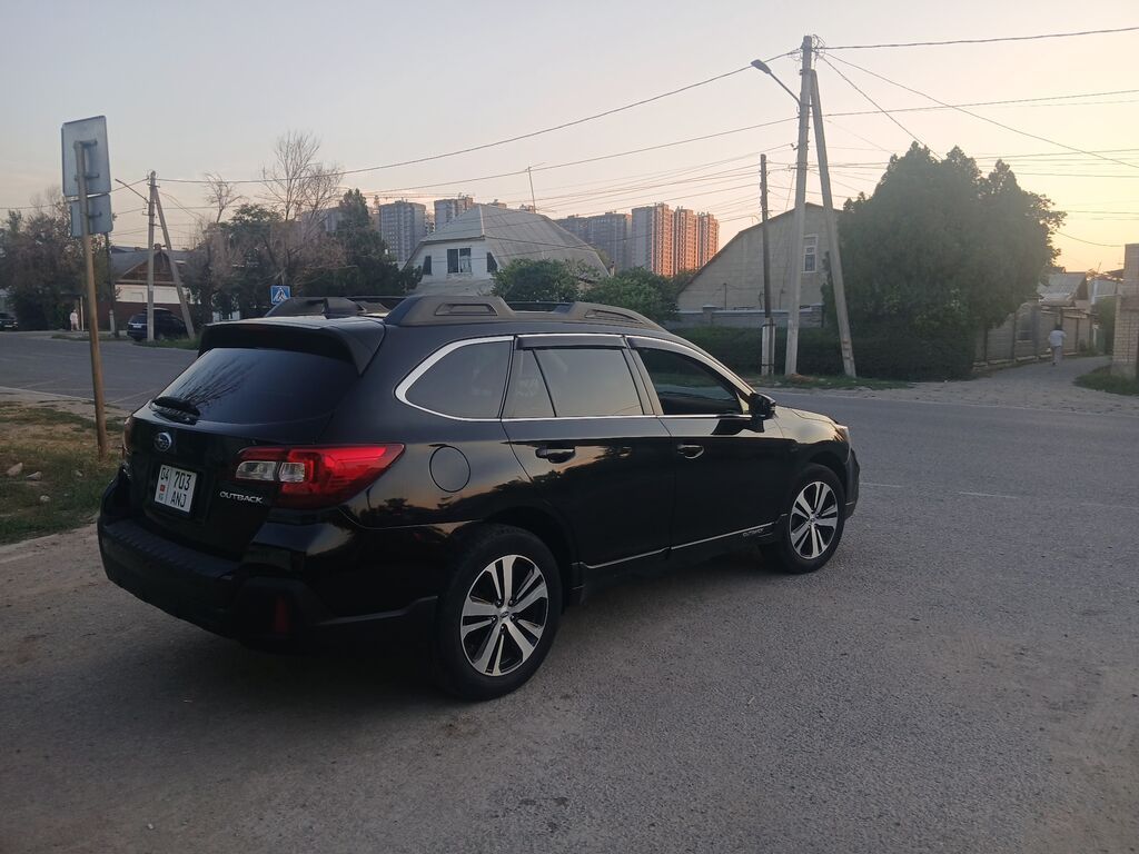 Subaru Outback 2019, 2.5 л, АКПП, черный: фото 2