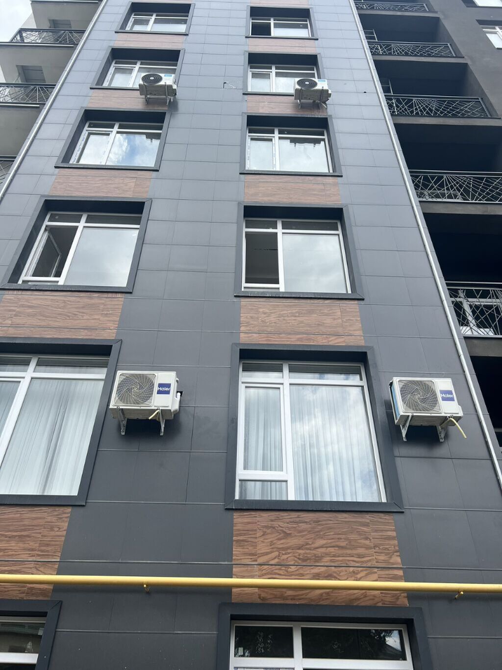 2 комнаты, 71 м², Асанбай мкр Элитка, 12 этаж, ПСО (под самоотделку): фото 3