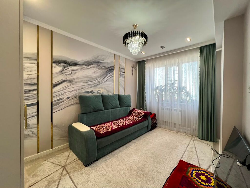 2 комнаты, 60 м², Тунгуч мкр Элитка, 7 этаж, Евроремонт: фото 3
