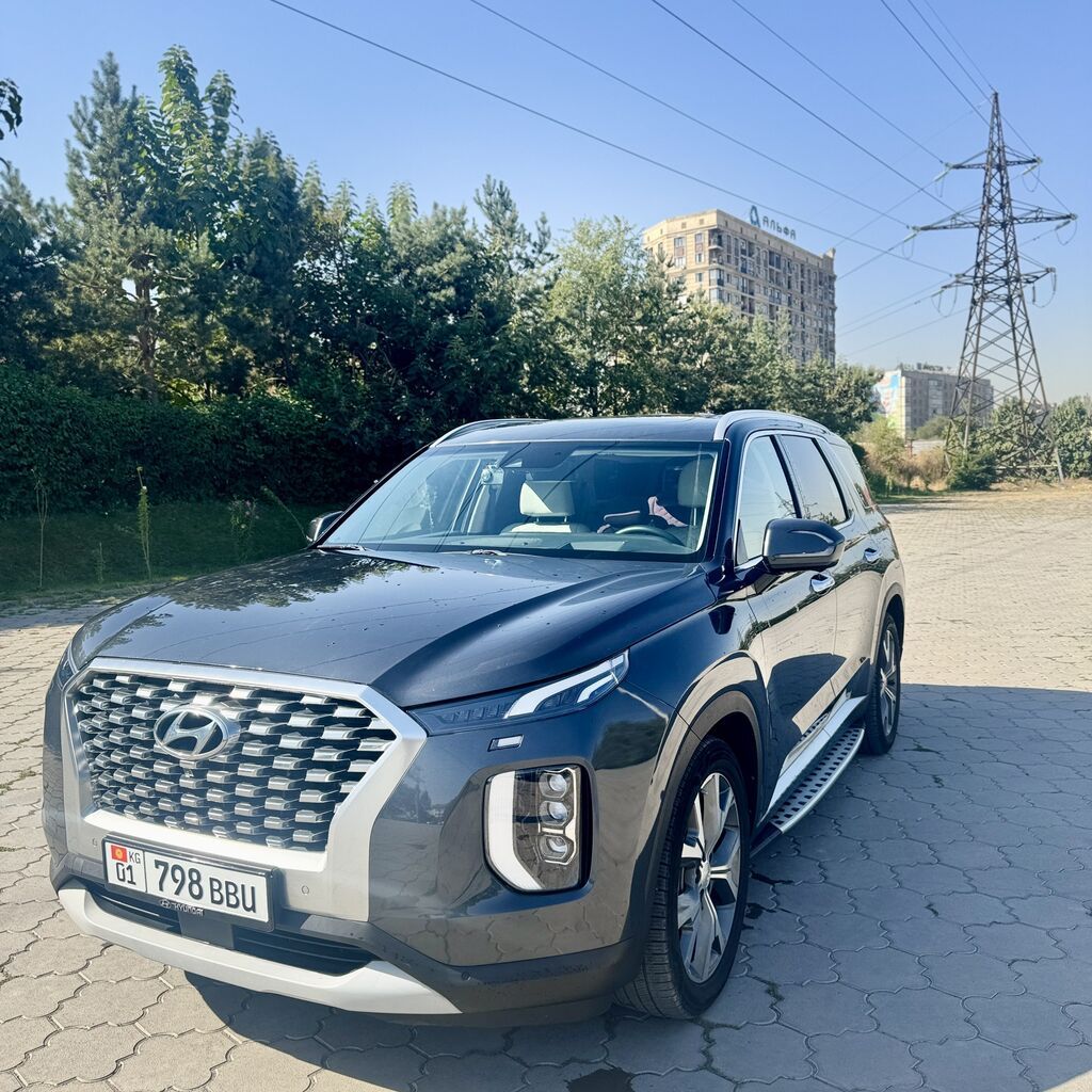 Hyundai Palisade: 2021 г., 2.2 л, Автомат, Дизель, Внедорожник: фото 2