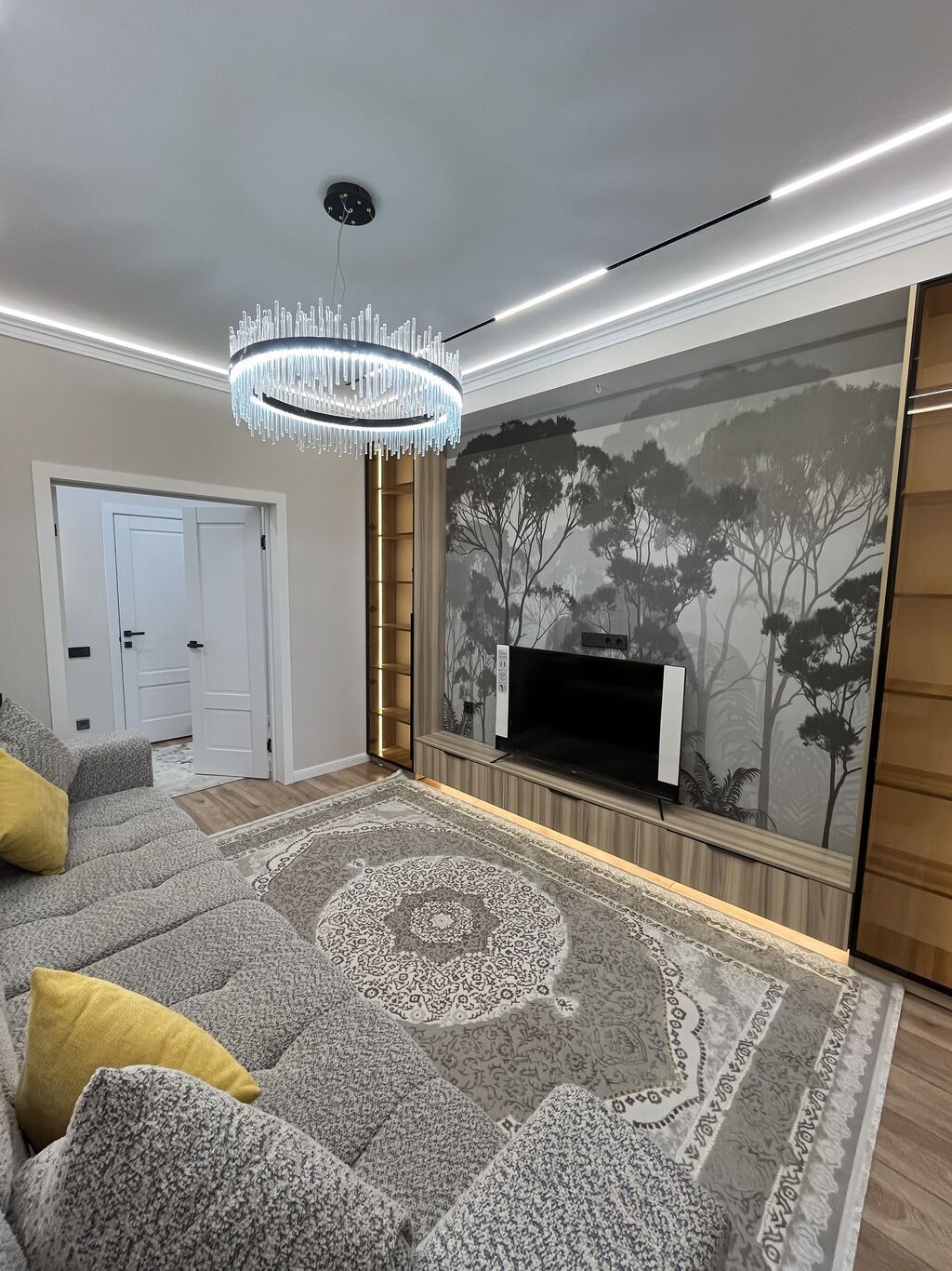 3 комнаты, 88 м², Элитка, 13 этаж, Дизайнерский ремонт — фото 4