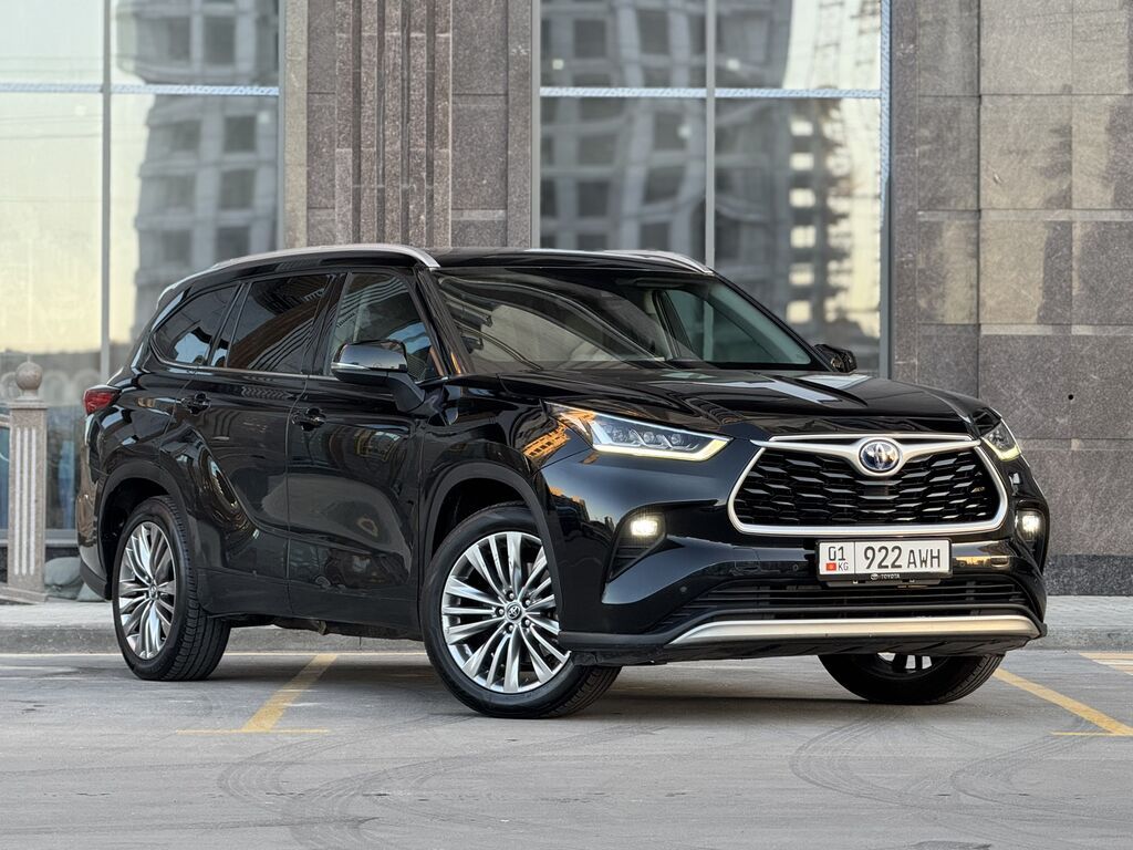 Toyota Highlander: 2023 г., 2.5 л, Вариатор, Гибрид, Внедорожник: фото 1