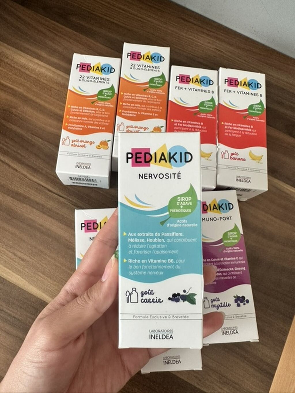 Набор детских сиропов PEDIAKID (Laboratoires Ineldea) на основе агавы: фото 2