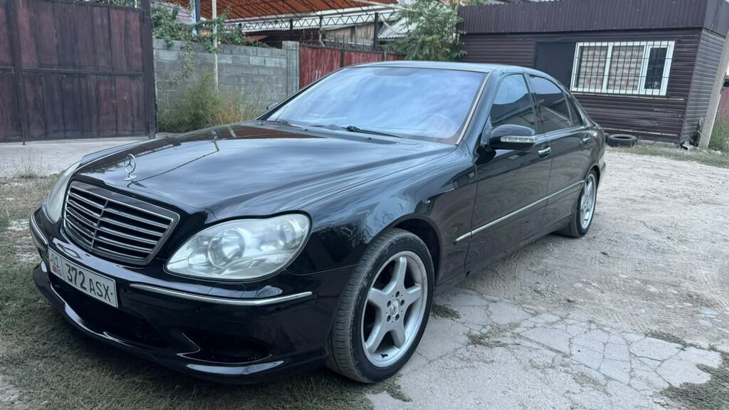 Mercedes-Benz S-Class: 2003 г., 5 л, Автомат, Газ, Седан: фото 2