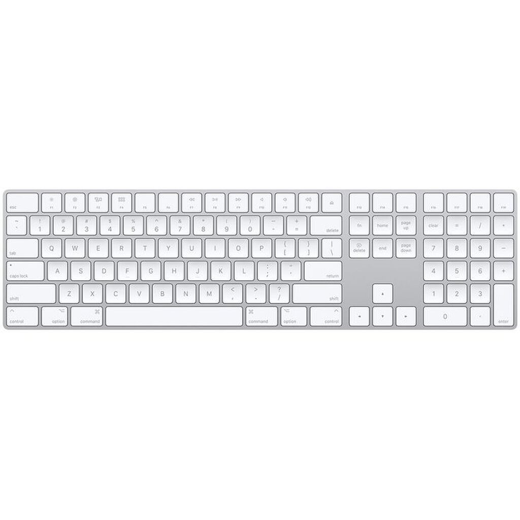Клавиатура, Apple, Ножничная, Bluetooth подключение, Размер: 100%