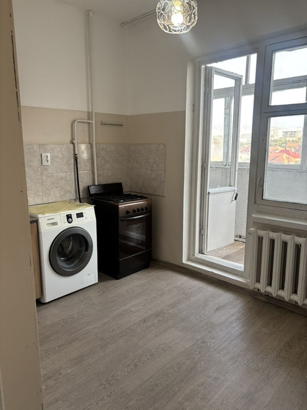 1 комната, 37 м², Таш-Рабат ТРЦ 106 серия, 7 этаж, Косметический ремонт: фото 2