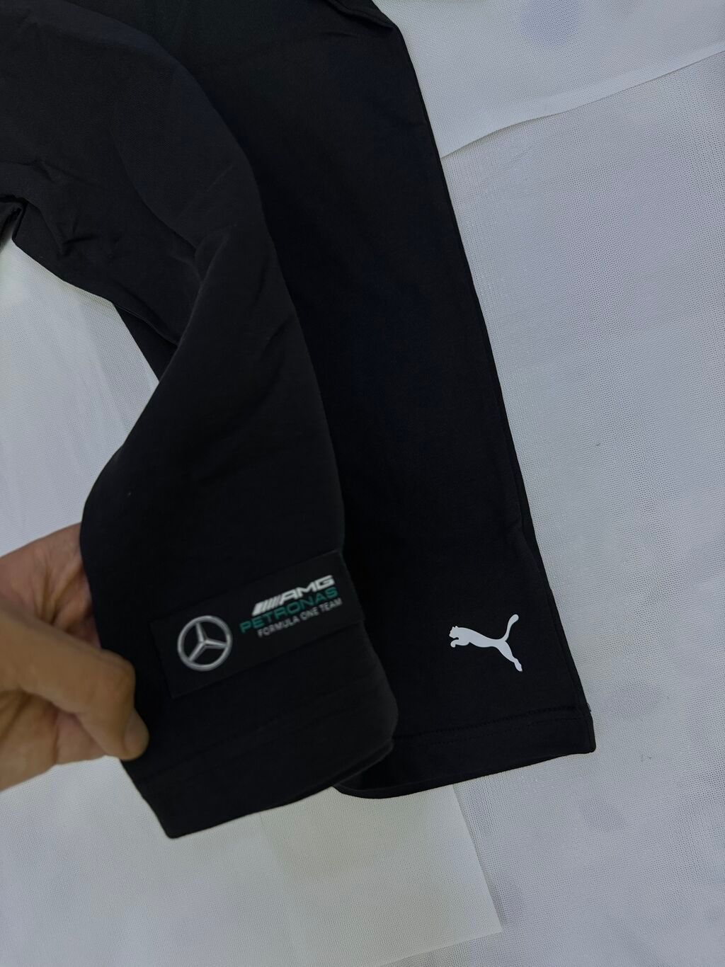 Мужская футболка, M, Puma, Новый, цвет - Черный, Самовывоз: фото 2