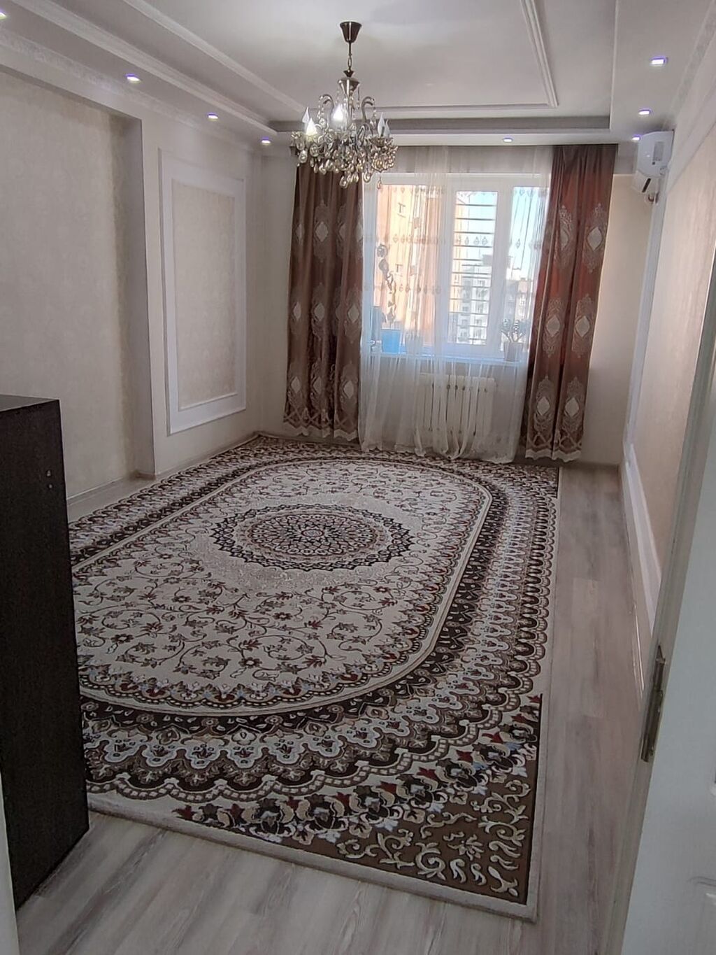 2 комнаты, 62 м², Тунгуч мкр Элитка, 4 этаж, Евроремонт: фото 1