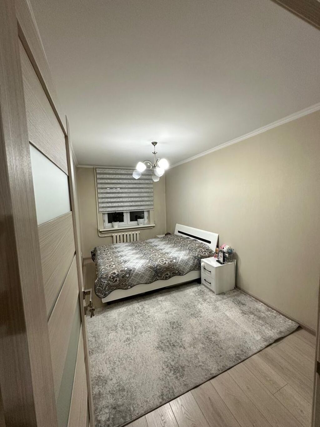 3 комнаты, 58 м², 8 мкр 104 серия, 4 этаж, Евроремонт: фото 6